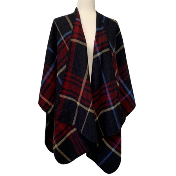 Ann Taylor Accessories - Ann Taylor Plaid Wrap Shawl